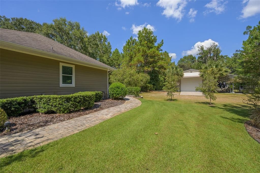 Backyard, Exterior