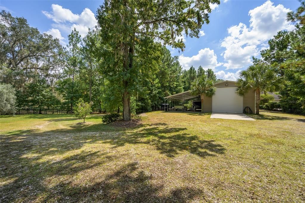 Backyard, Exterior