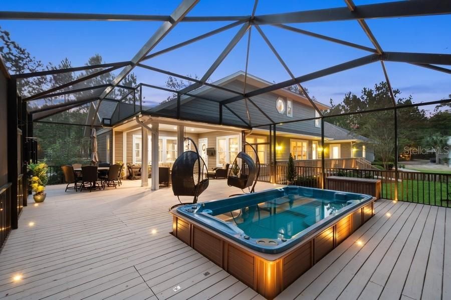 Glass Ceilings, Hot Tub, Interior, Sun Room