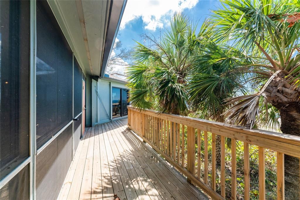 Exterior, Wood Texture Flooring