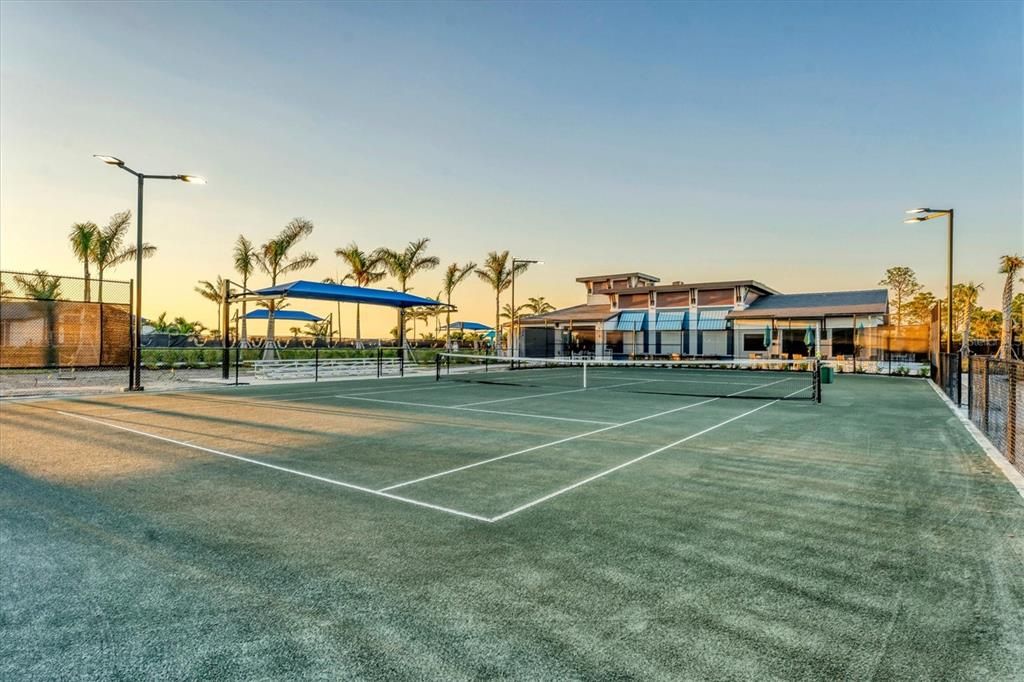 Exterior, Tennis Courts