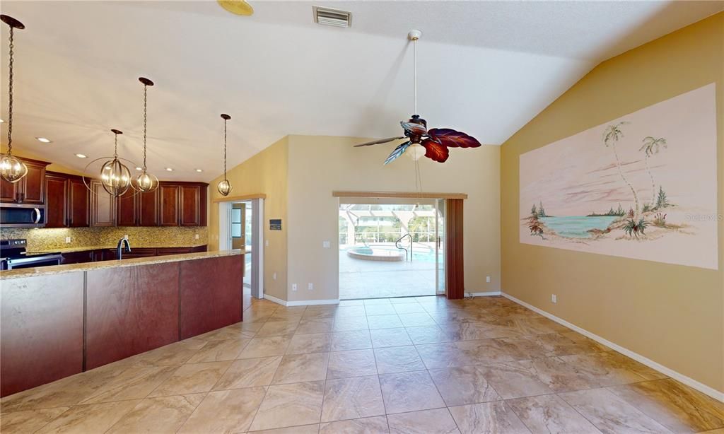 Interior, Kitchen, Pendant Lights, Recessed Lighting
