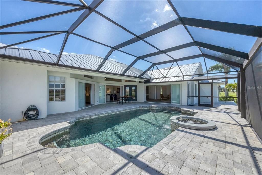 Glass Ceilings, Interior, Pool, Sun Room