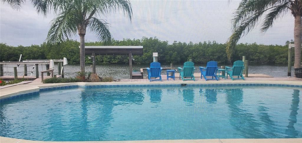 Exterior, Lake, Pool, Water
