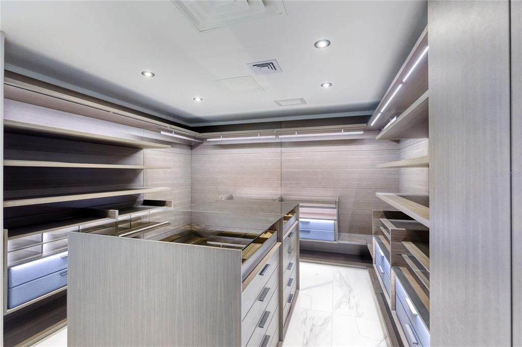 Interior, Marble, Recessed Lighting