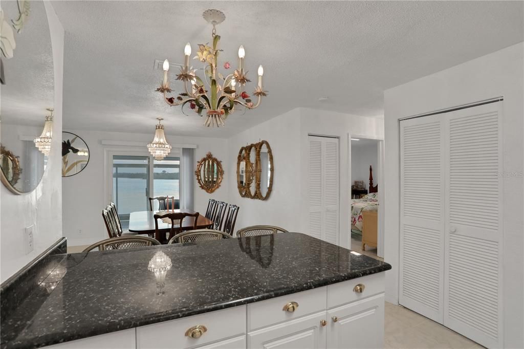 Chandelier, Dining room, Interior