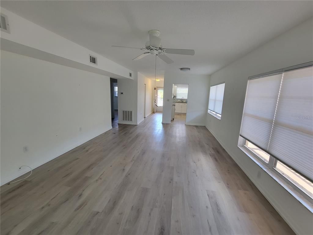 Empty room, Interior, Wood Texture Flooring