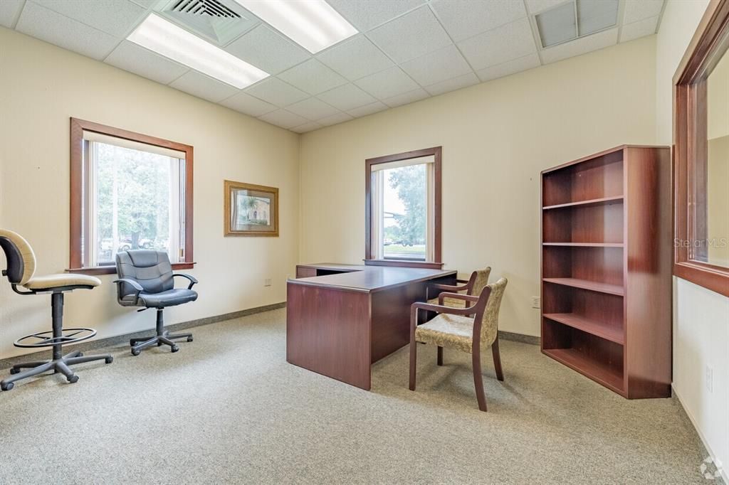 Home Office, Interior, Recessed Lighting