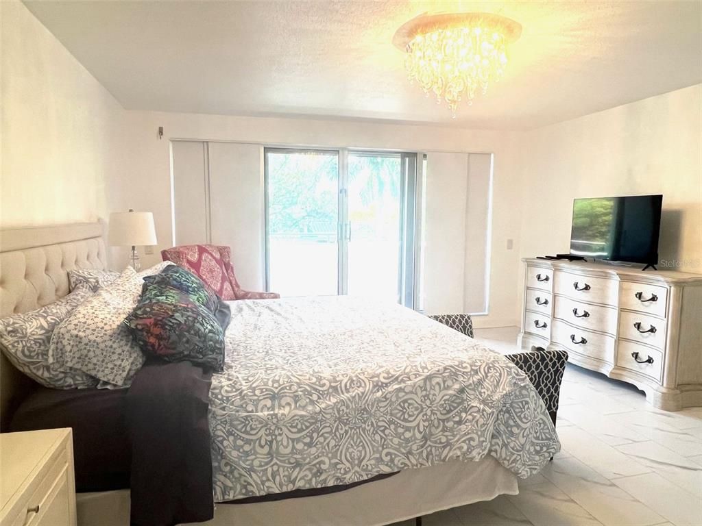Bedroom, Chandelier, Interior, Marble