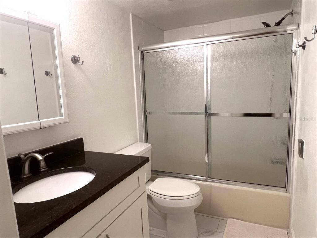 Bathroom, Glass Shower, Interior, Marble