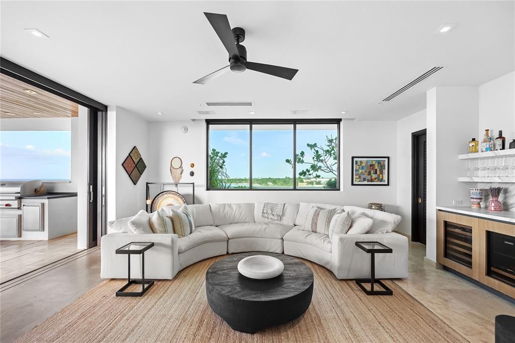 Interior, Living room, Recessed Lighting, Water