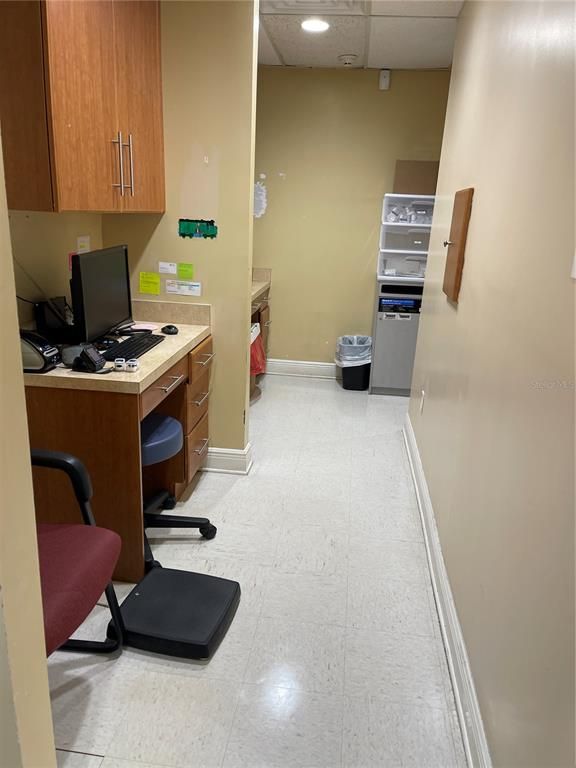 Home Office, Interior, Recessed Lighting