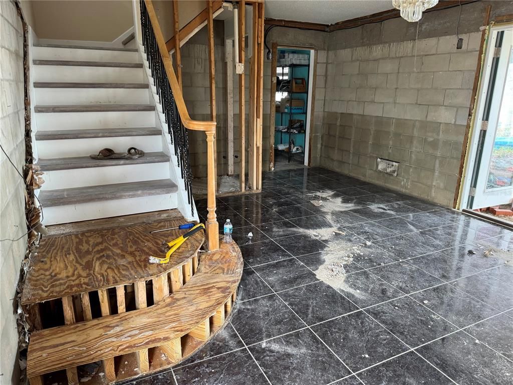 Interior, Stone Walls