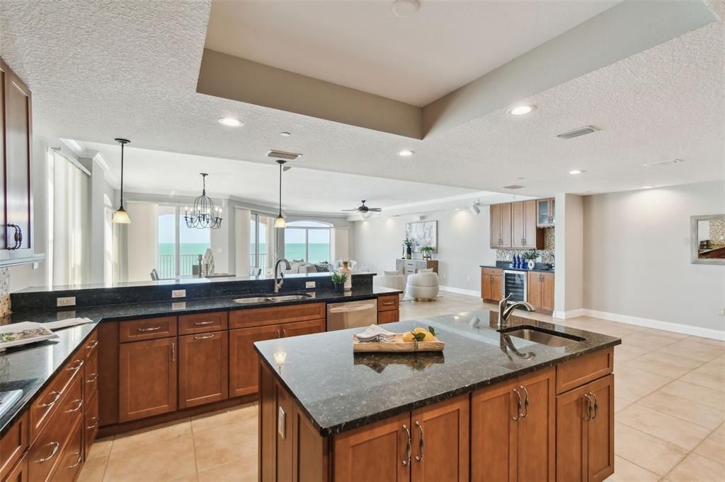 Interior, Kitchen, Pendant Lights, Recessed Lighting, Water