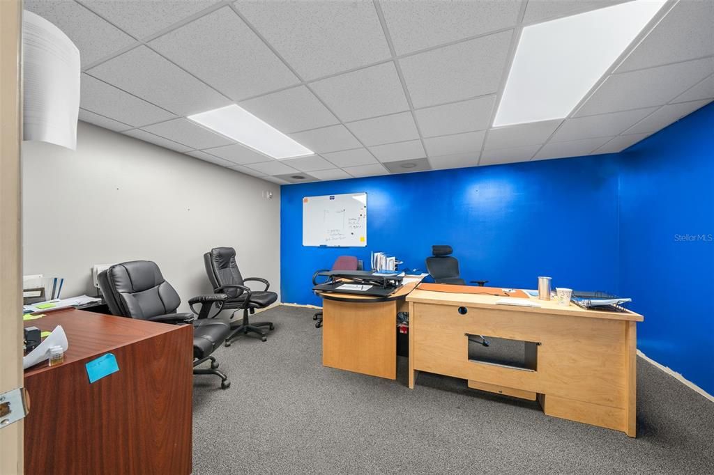 Home Office, Interior, Recessed Lighting