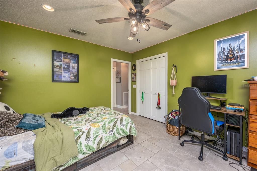 Bedroom, Home Office, Interior, Recessed Lighting