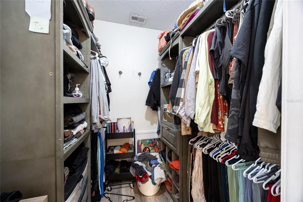 Interior, Walk-in Closets, Wood Texture Flooring