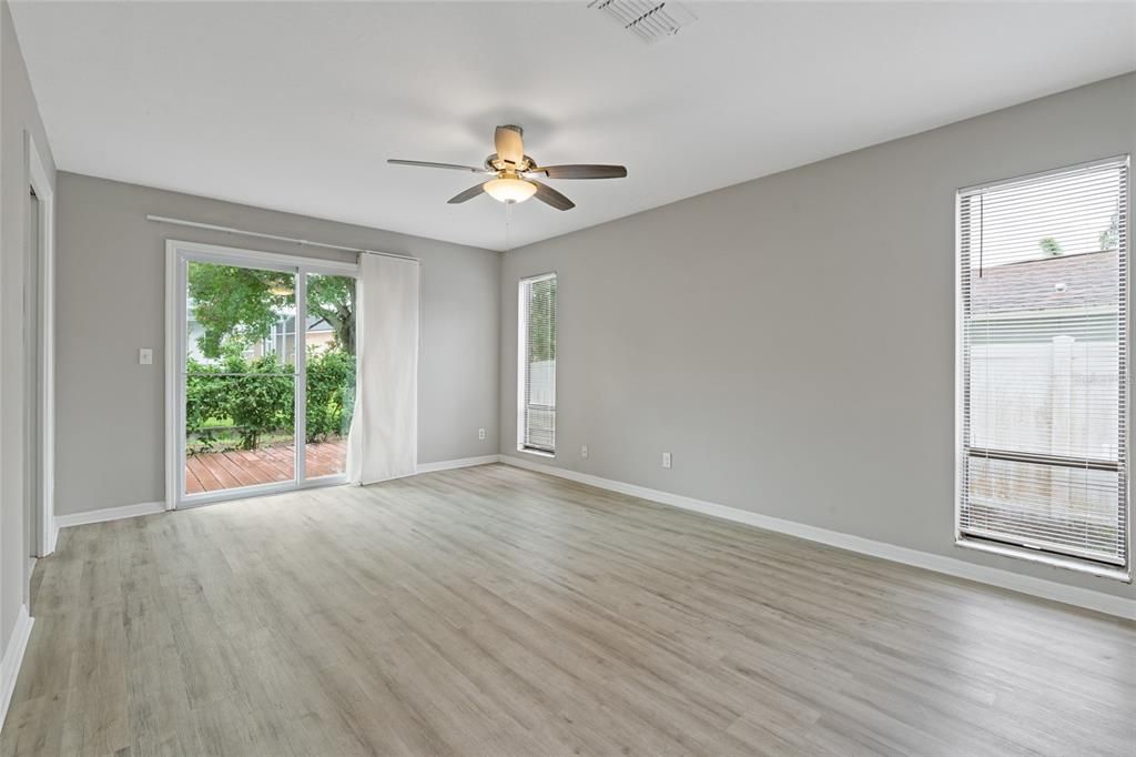 Empty room, Interior, Wood Texture Flooring