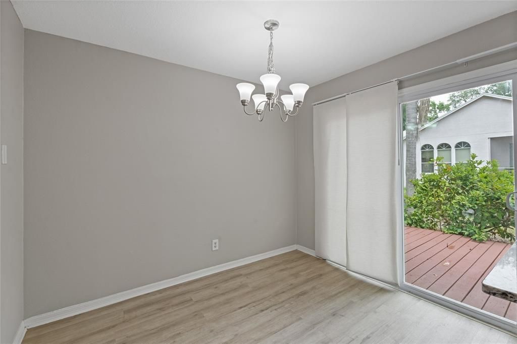 Chandelier, Empty room, Interior, Wood Texture Flooring
