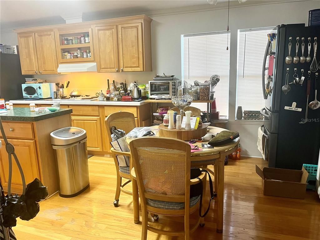 Dining room, Interior, Kitchen, Wood Texture Flooring