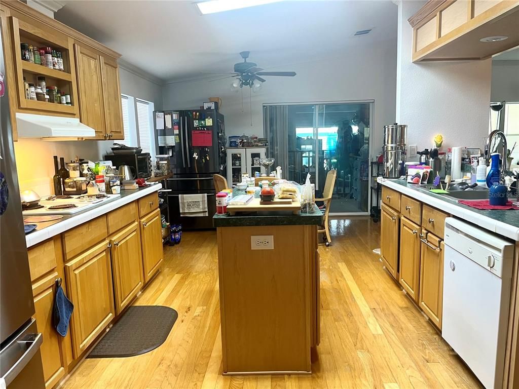Dining room, Interior, Kitchen, Wood Texture Flooring