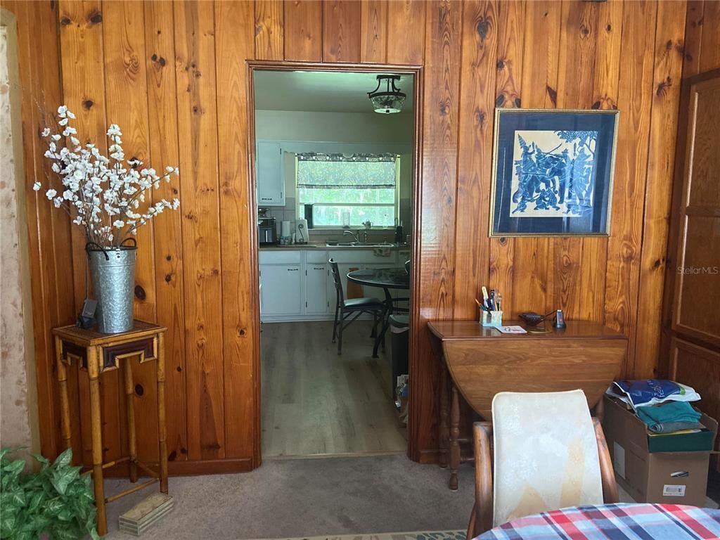 Interior, Wooden Walls