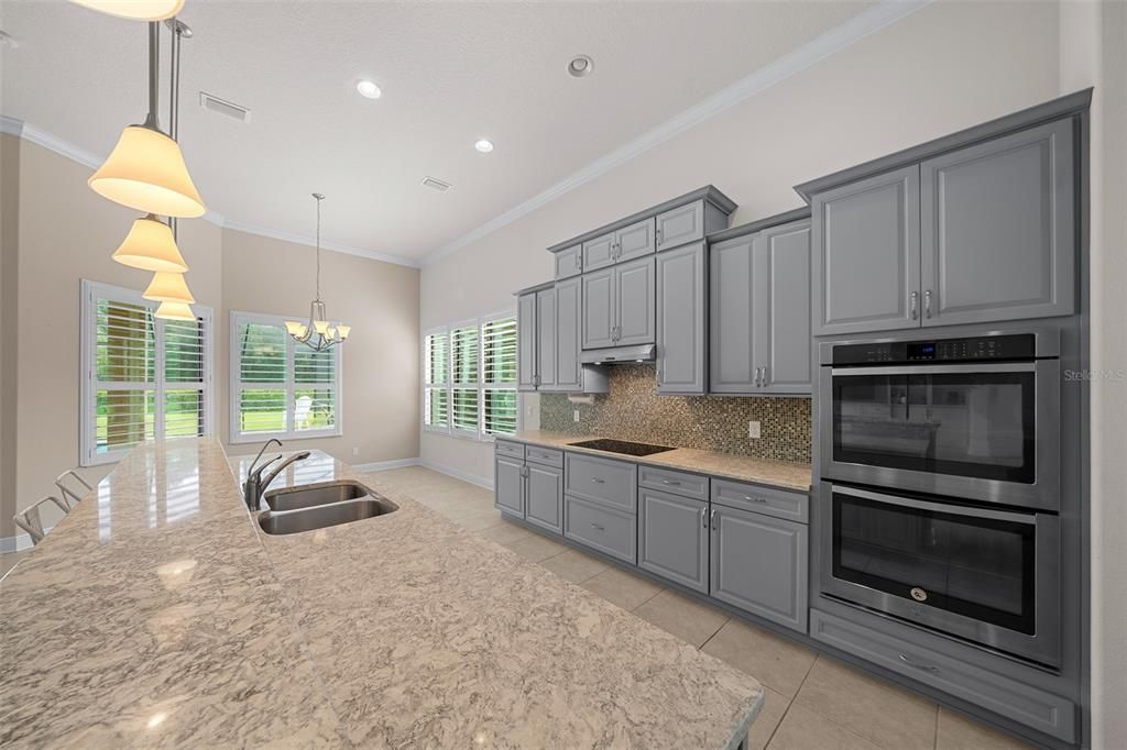 Chandelier, Interior, Kitchen, Pendant Lights, Recessed Lighting