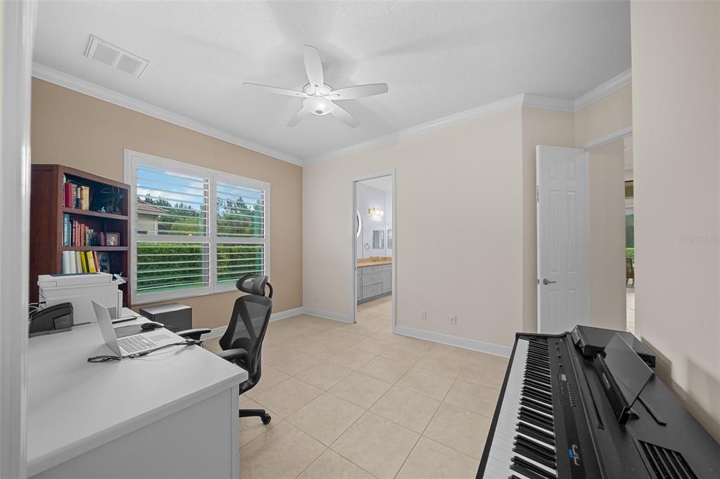 Home Office, Interior, Piano