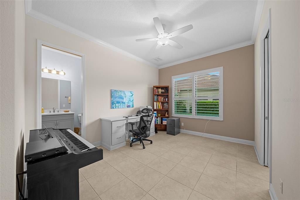 Home Office, Interior, Piano