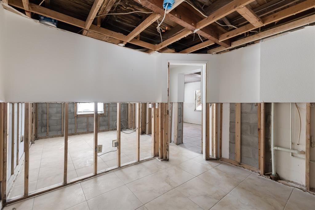 Interior, Wooden Beams
