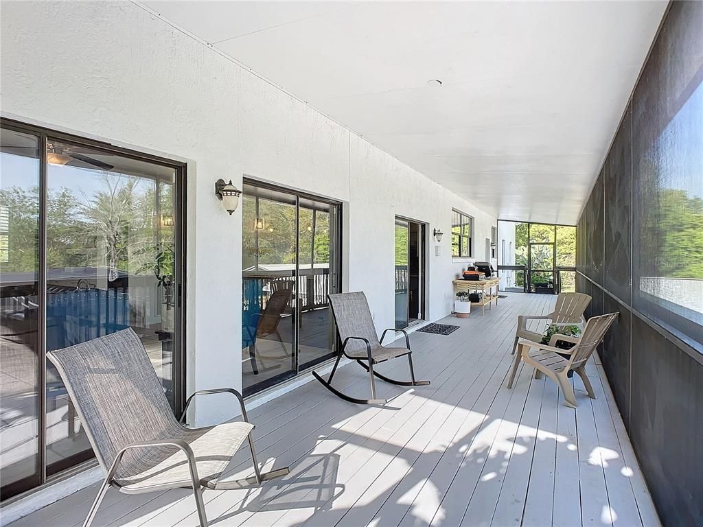 Interior, Sun Room, Wood Texture Flooring
