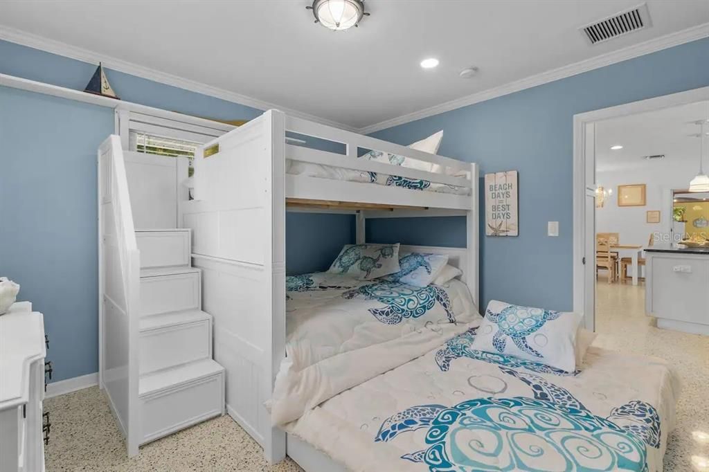 Bedroom, Interior, Pendant Lights, Recessed Lighting