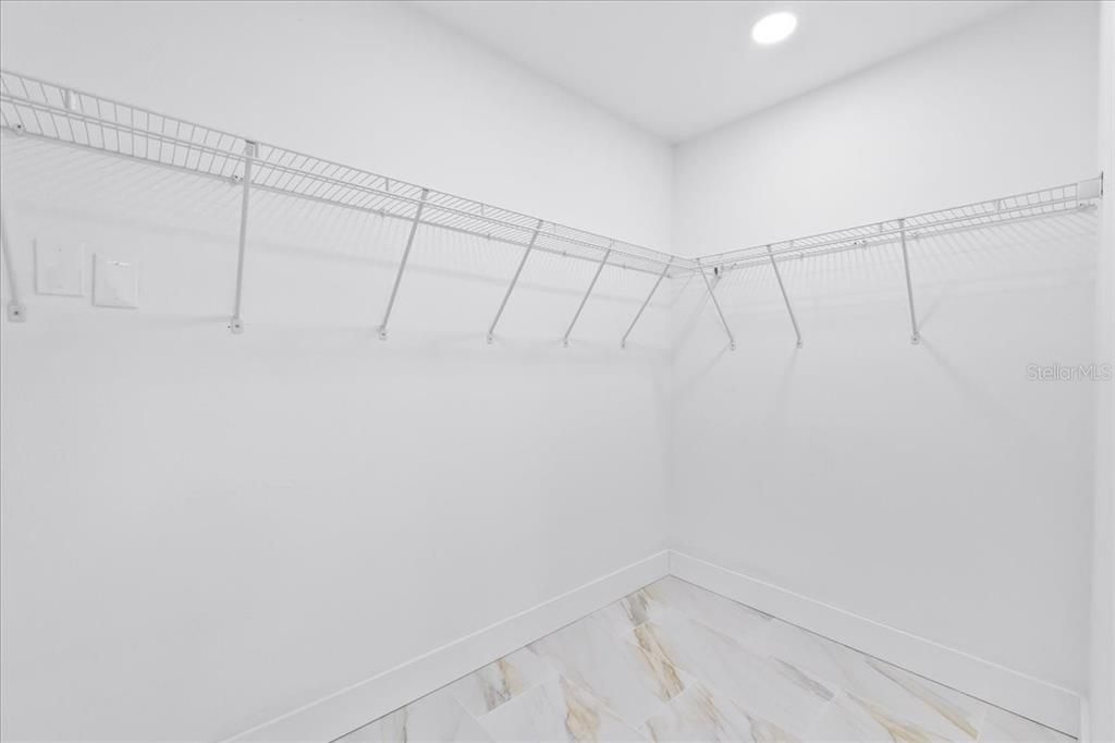 Interior, Marble, Recessed Lighting, Walk-in Closets