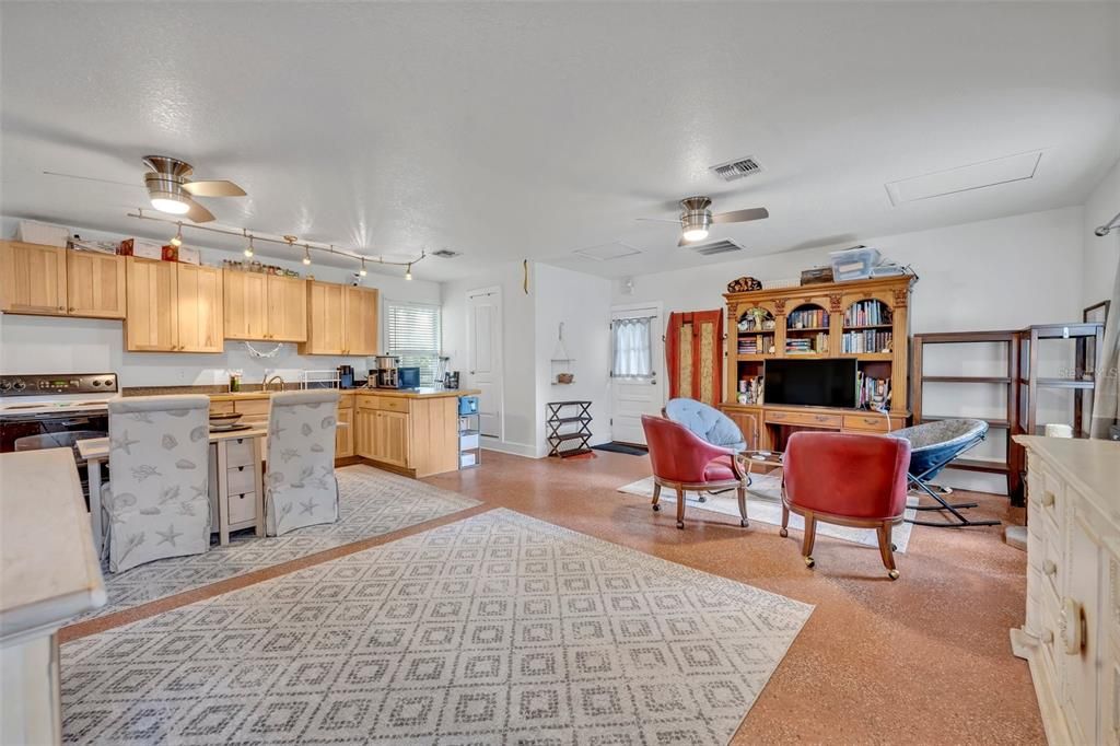 Dining room, Interior, Kitchen