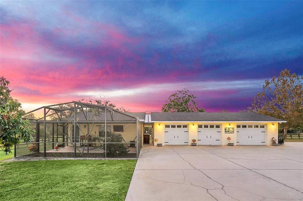 Attached, Backyard, Exterior, Facade, Ranch