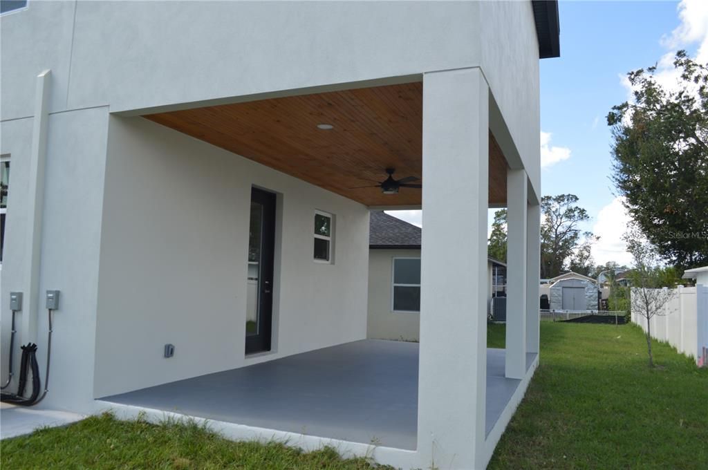 Backyard, Exterior