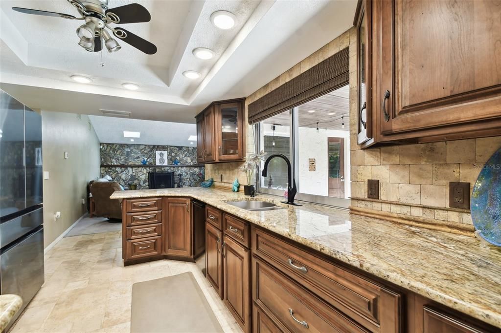 Interior, Kitchen, Recessed Lighting