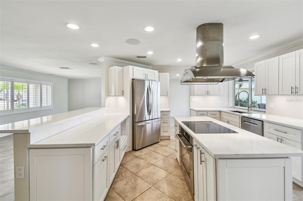 Interior, Kitchen, Recessed Lighting, Stainless Steel Appliances