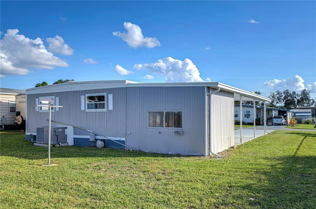 Backyard, Exterior