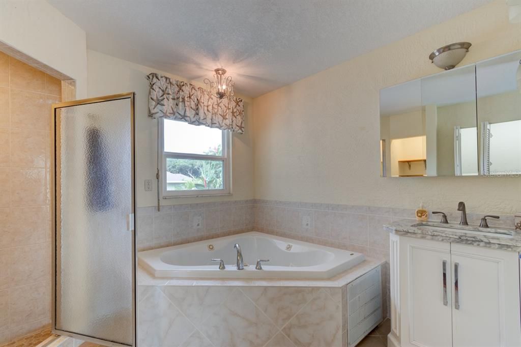 Bathroom, Chandelier, Interior