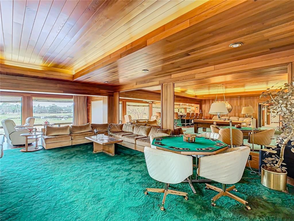 Game Room, Interior, Living room, Wooden Ceilings