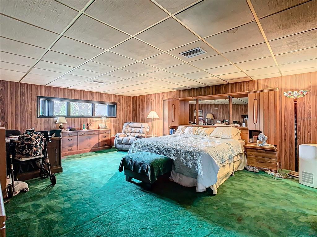 Bedroom, Interior, Wooden Walls