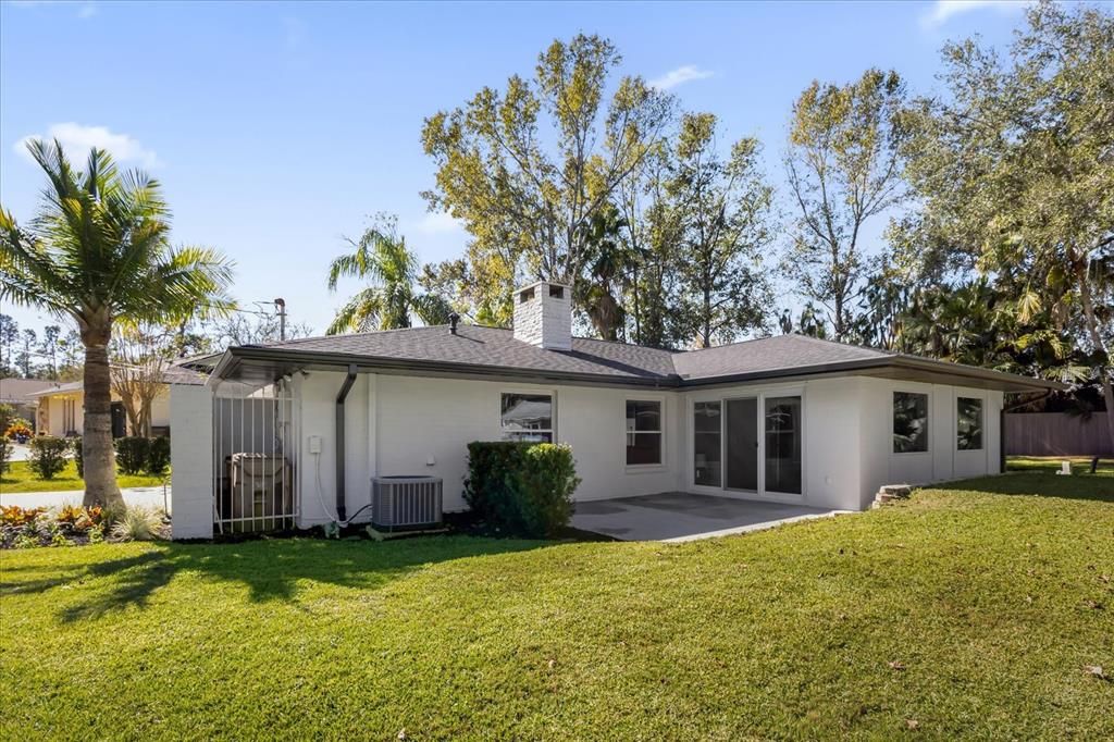 Backyard, Exterior