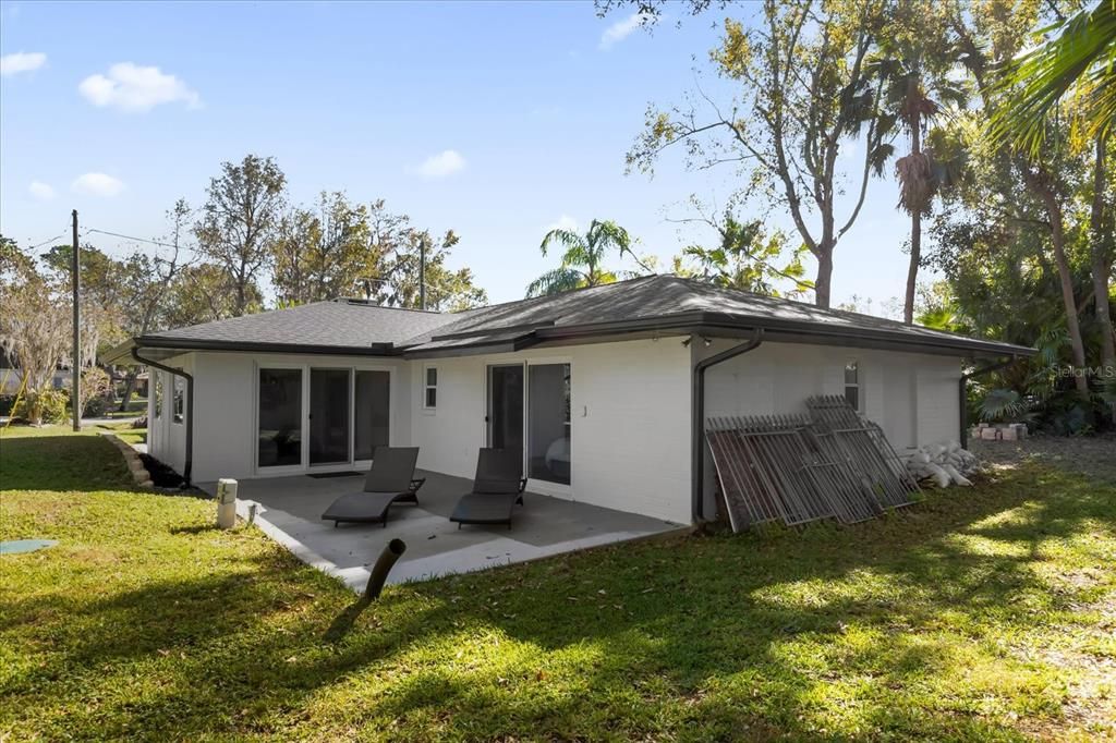Backyard, Exterior