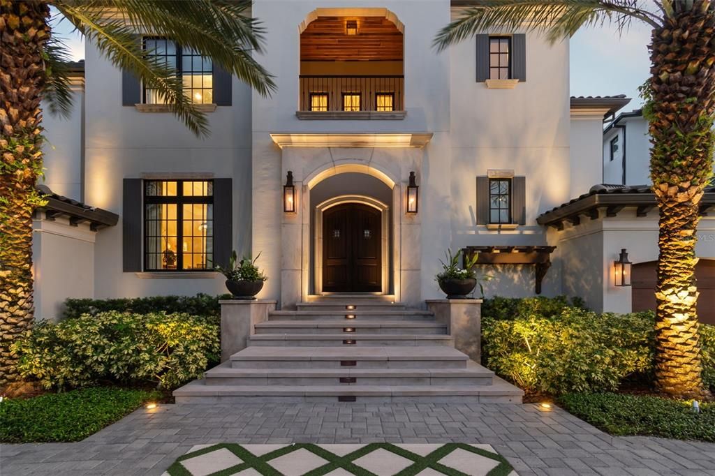 Exterior, Facade, Spanish Mediterranean