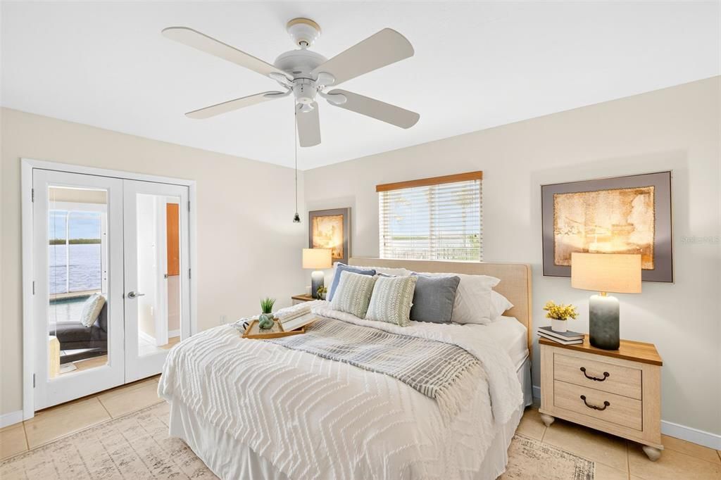 Bedroom, Interior, Water