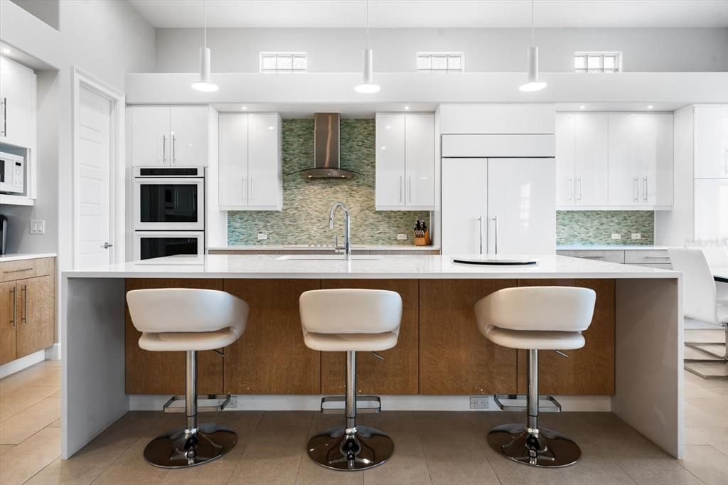 Interior, Kitchen, Pendant Lights, Recessed Lighting