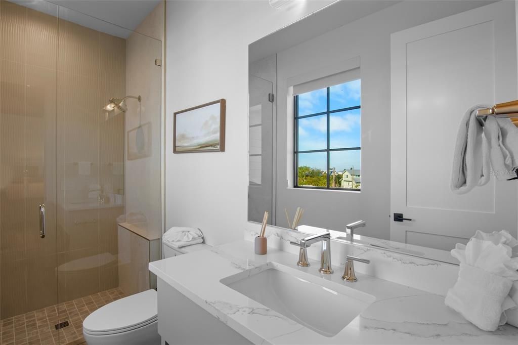 Bathroom, Glass Shower, Interior, Water