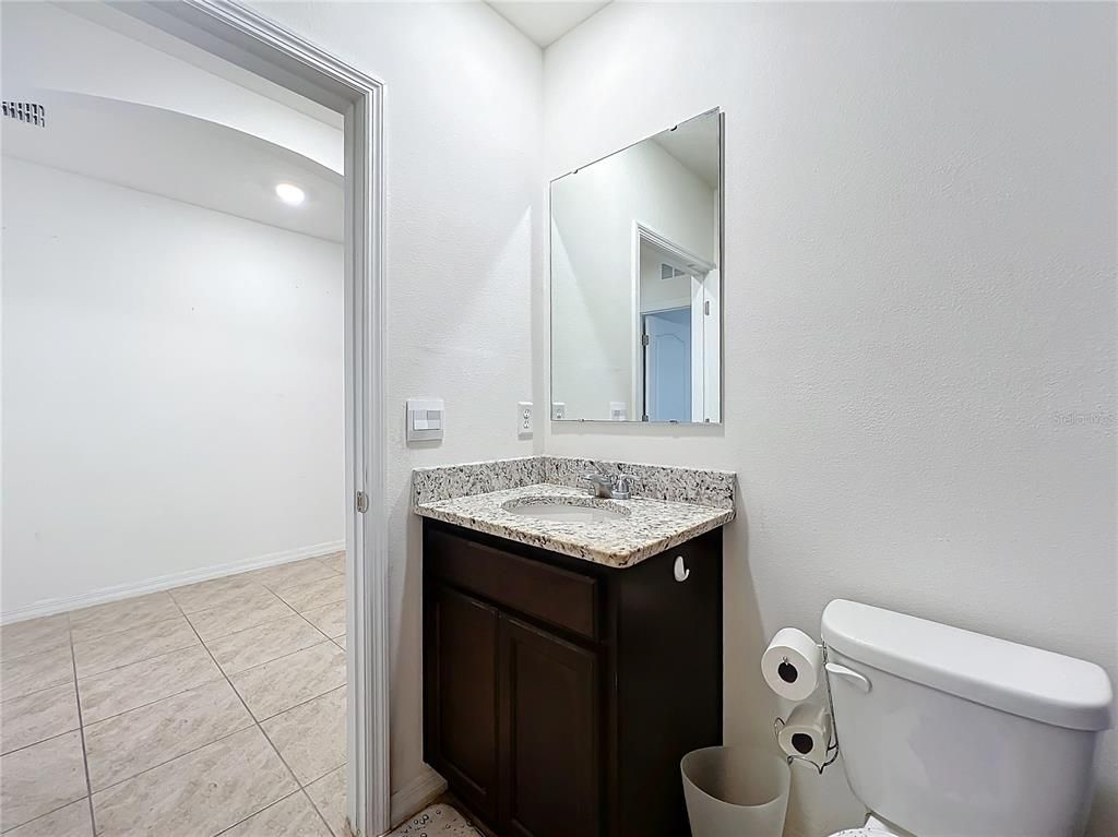 Bathroom, Interior, Recessed Lighting