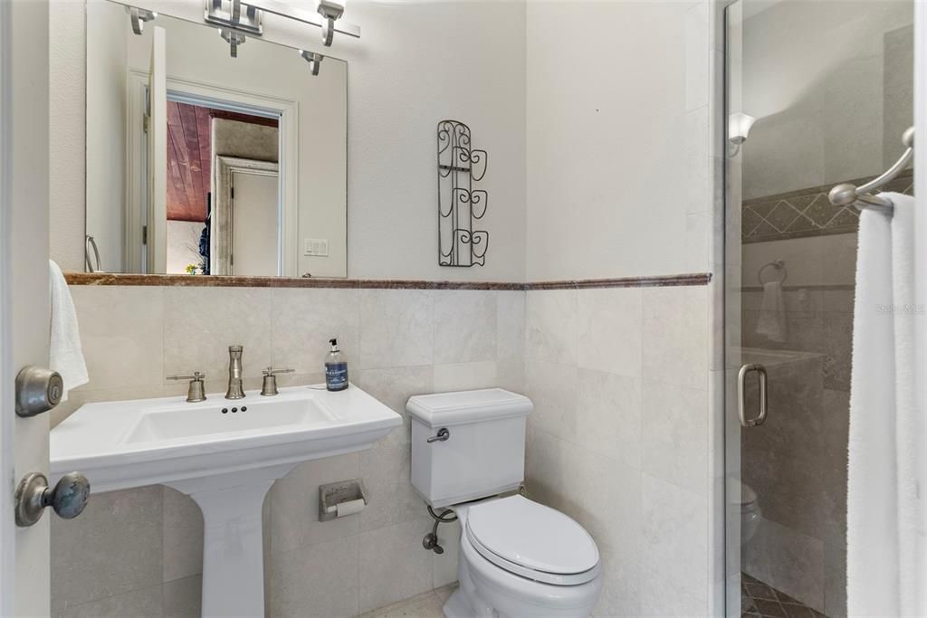 Bathroom, Glass Shower, Interior